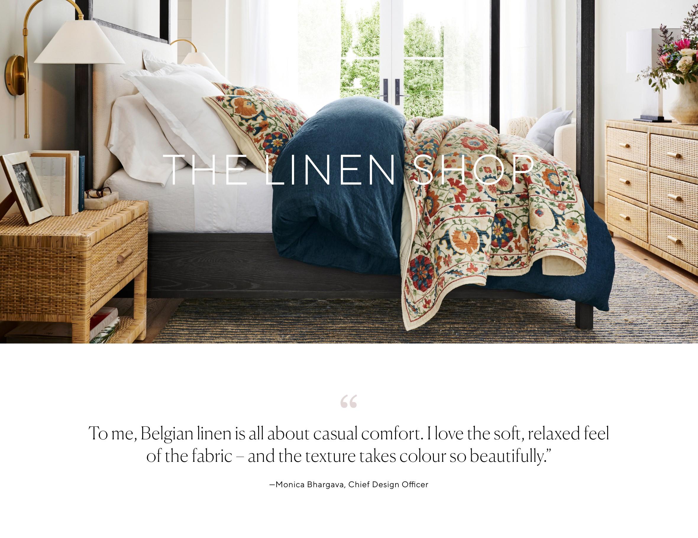 Belgian Flax Linen Bedding